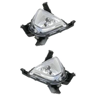 Rareelectrical - New Pair Of Daytime Running Lights Compatible With Kia Sorento 2.0L 2.4L 3.3L 2016 2017 2018 By Part - Image 5