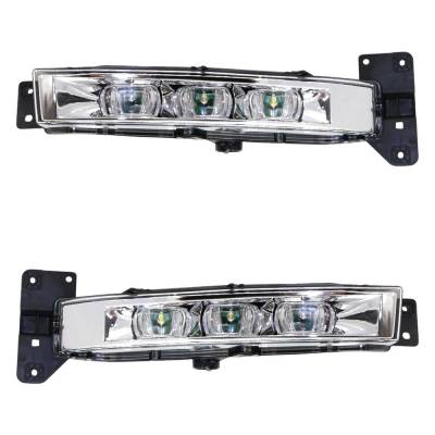 Rareelectrical - New Pair Of Daytime Running Lights Compatible With Dodge Charger 2015 2016 2017 2018 2019 2020 2021 - Image 2