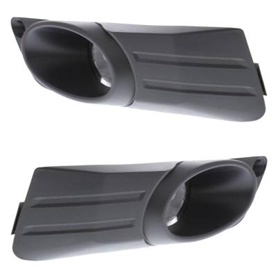 Rareelectrical - New Pair Of Daytime Running Lights Compatible With Honda Fit 1.5L 2012 2013 2014 By Part Numbers - Image 1