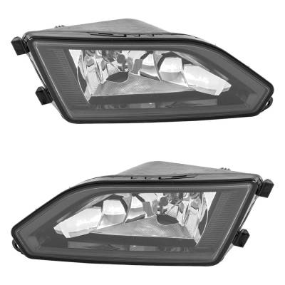 Rareelectrical - New Pair Of Fog Lights Compatible With Volkswagen Atlas 2.0L 3.6L 2018 2019 2020 By Part Numbers - Image 1