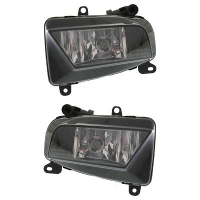 Rareelectrical - New Pair Of Daytime Running Lights Compatible With Audi A4 1.8L 2.0L 2013 2014 2015 2016 By Part - Image 1