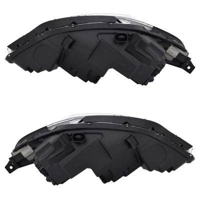 Rareelectrical - New Pair Of Headlights Compatible With Kia Optima Ex Premium Sedan 2019 2020 By Part Numbers - Image 1
