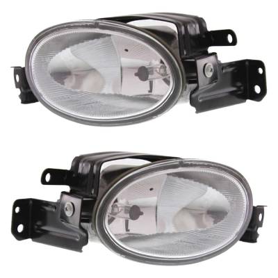 Rareelectrical - New Pair Of Daytime Running Lights Compatible With Honda Civic 1.8L 2013 2014 2015 By Part Numbers - Image 1