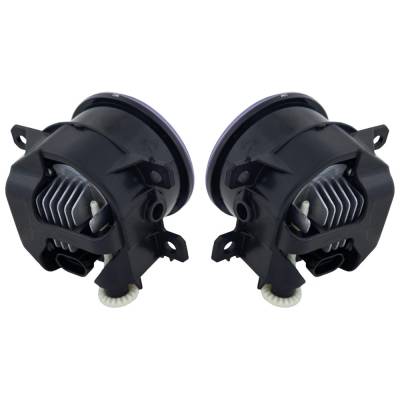 Rareelectrical - New Pair Of Fog Lights Compatible With Subaru Legacy Wrx Ascent Crosstrek Impreza Forester Outback - Image 2