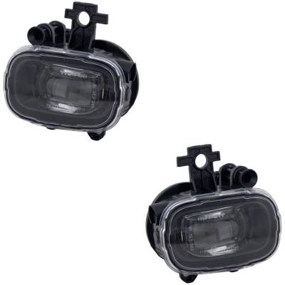 Rareelectrical - New Pair Of Fog Lights Compatible With Nissan Armada Kicks Rogue Pathfinder 2021 2022 2023 By Part - Image 1