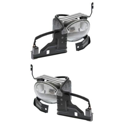 Rareelectrical - New Pair Of Daytime Running Lights Compatible With Honda Accord 2.4L 3.5L 2011 2012 By Part Numbers - Image 1