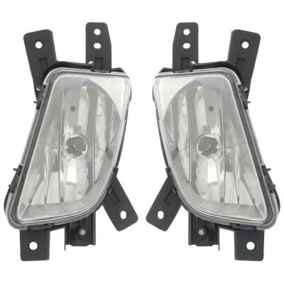 Rareelectrical - New Pair Of Daytime Running Lights Compatible With Kia Sportage 2.0L 2.4L 2011 2012 2013 By Part - Image 1