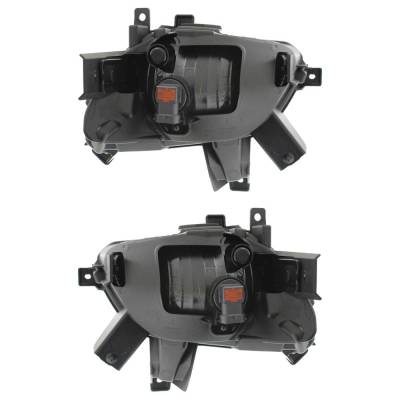 Rareelectrical - New Pair Of Daytime Running Lights Compatible With Kia Forte5 Forte 1.8L 2.0L 2014 2015 2016 By Part - Image 1