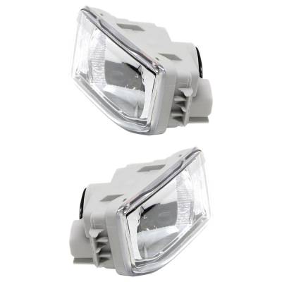 Rareelectrical - New Pair Of Daytime Running Lights Compatible With Acura Mdx 3.5L 2004 2005 2006 By Part Numbers - Image 1