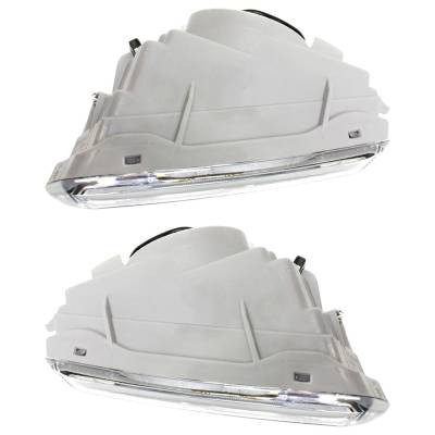 Rareelectrical - New Pair Of Daytime Running Lights Compatible With Acura Mdx 3.5L 2004 2005 2006 By Part Numbers - Image 4
