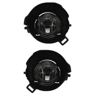 Rareelectrical - New Pair Of Daytime Running Lights Compatible With Nissan Frontier Pathfinder 2005-2012 By Part - Image 1