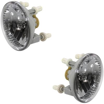 Rareelectrical - New Pair Of Daytime Running Lights Compatible With Ford Escape 2.5L 3.0L 2010 2011 2012 By Part - Image 1