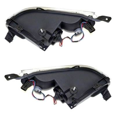 Rareelectrical - New Pair Of Daytime Running Lights Compatible With Cadillac Dts 4.6L 2006 2007 2008 2009 2010 2011 - Image 4