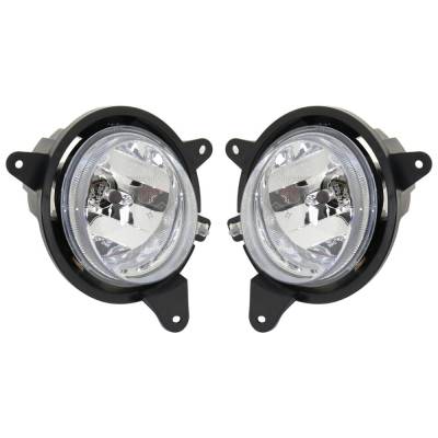 Rareelectrical - New Pair Of Daytime Running Lights Compatible With Kia Sorento 3.5L 2003 2004 2005 2006 By Part - Image 1