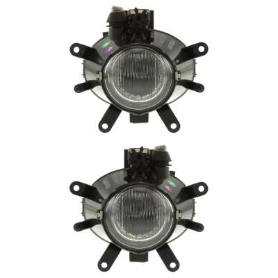 Rareelectrical - New Pair Of Daytime Running Lights Compatible With Bmw 325I 325Xi 330I 330Xi 2.5L 3.0L 2002 2003 - Image 2