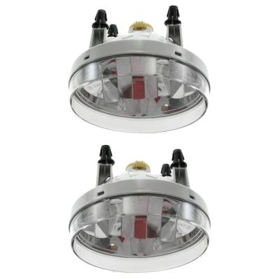 Rareelectrical - New Pair Of Daytime Running Lights Compatible With Gmc Sierra 1500 Sierra 2500 Hd Sierra 3500 Hd - Image 1