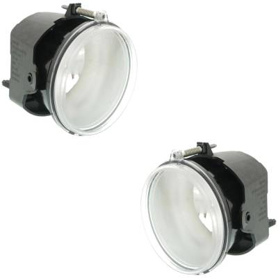 Rareelectrical - New Pair Of Daytime Running Lights Compatible With Dodge Jeep Chrysler Dakota Grand Cherokee - Image 1
