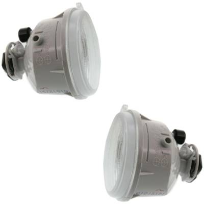 Rareelectrical - New Pair Of Daytime Running Lights Compatible With Jeep Liberty 2.4L 2.8L 3.7L 2005 2006 2007 By - Image 3