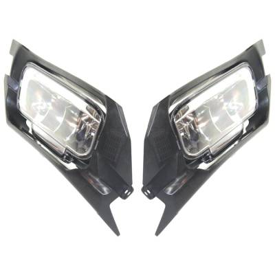 Rareelectrical - New Pair Of Daytime Running Lights Compatible With Mercury Grand Marquis 2006 2007 2008 2009 2010 - Image 1