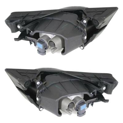 Rareelectrical - New Pair Of Daytime Running Lights Compatible With Honda Fit 1.5L 2009 2010 2011 By Part Numbers - Image 1