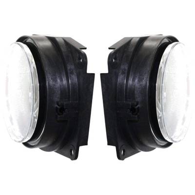 Rareelectrical - New Pair Of Daytime Running Lights Compatible With Hummer H3 H3t 3.5L 3.7L 5.3L 2006 2007 2008 2009 - Image 3
