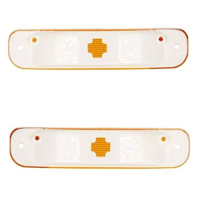 RAREELECTRICAL - New Pair Of Daytime Running Lights Compatible With Chevrolet Gmc 1973 1974 1975 1976 1977 1978 1979 - Image 3