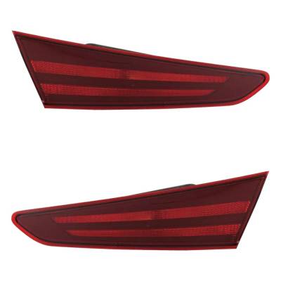 Rareelectrical - New Pair Of Daytime Running Lights Compatible With Hyundai Elantra 1.4L 2.0L 2019 2020 By Part - Image 1