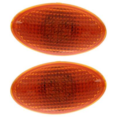 Rareelectrical - New Pair Of Daytime Running Lights Compatible With Mini Cooper Mini S Cooper 1.6L 2002 2003 2004 - Image 1
