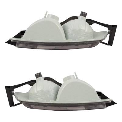 Rareelectrical - New Pair Of Daytime Running Lights Compatible With Chevrolet Avalanche 1500 Avalanche 2500 2002-2006 - Image 4