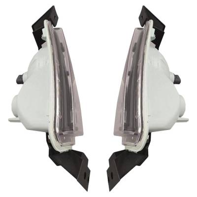 Rareelectrical - New Pair Of Daytime Running Lights Compatible With Chevrolet Avalanche 1500 Avalanche 2500 2002-2006 - Image 5