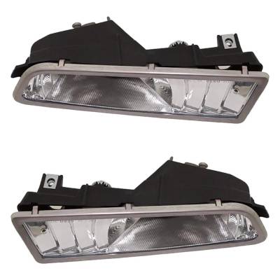 Rareelectrical - New Pair Of Daytime Running Lights Compatible With Acura Tl 3.2L 2002 2003 By Part Numbers Ac2592104 - Image 1