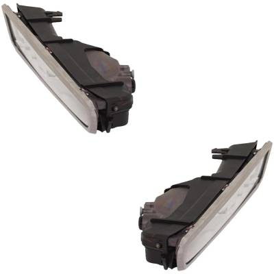 Rareelectrical - New Pair Of Daytime Running Lights Compatible With Acura Tl 3.2L 2002 2003 By Part Numbers Ac2592104 - Image 2