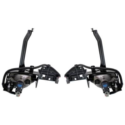 Rareelectrical - New Pair Of Daytime Running Lights Compatible With Honda Accord 3.5L 2008 2009 2010 By Part Numbers - Image 1