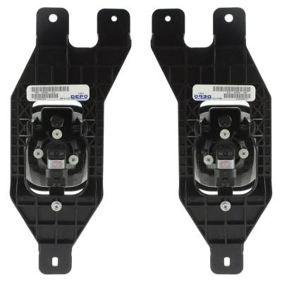 Rareelectrical - New Pair Of Daytime Running Lights Compatible With Ford 2001 2002 2003 2004 By Part Numbers 3C3z - Image 3