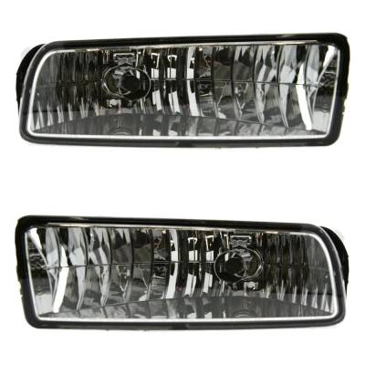 Rareelectrical - New Pair Of Daytime Running Lights Compatible With Ford Expedition Expedition Nbx 2003 2004 By Part - Image 1