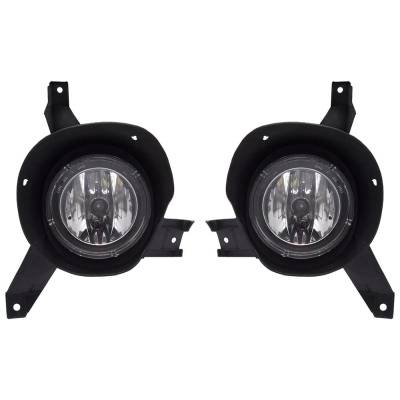 Rareelectrical - New Pair Of Daytime Running Lights Compatible With Ford Explorer Sport Trac 4.0L 2001-2005 By Part - Image 1