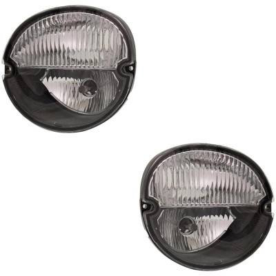 Rareelectrical - New Pair Of Daytime Running Lights Compatible With Pontiac Grand Prix Solstice 2004 2005 2006 2007 - Image 2