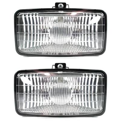 Rareelectrical - New Pair Of Daytime Running Lights Compatible With Chevrolet S10 2.2L 4.3L 2000 2001 2002 2003 By - Image 1