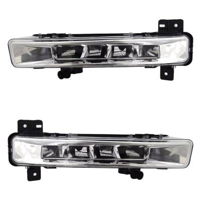 Rareelectrical - New Pair Of Daytime Running Lights Compatible With Bmw 2.0L 3.0L 2017 2018 By Part Numbers 63 17 7 - Image 1