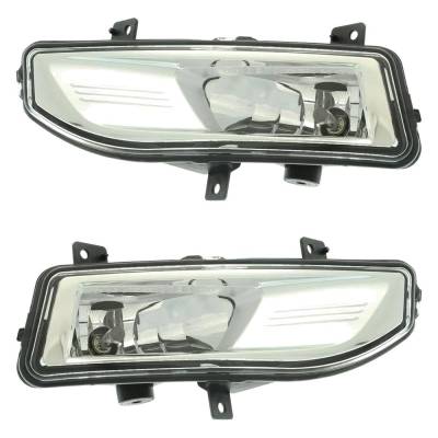 Rareelectrical - New Pair Of Daytime Running Lights Compatible With Nissan Rogue Versa Note Kicks Leaf Qashqai Rogue - Image 1