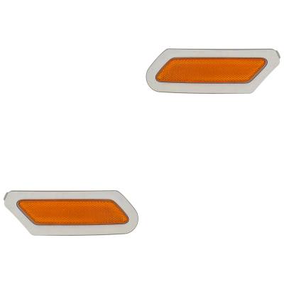 Rareelectrical - New Pair Of Reflector Lights Compatible With Audi Q5 Sq5 Q5 Phev 2018 2019 2020 By Part Numbers - Image 4