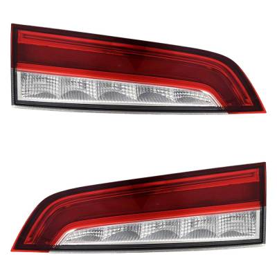 Rareelectrical - New Pair Of Daytime Running Lights Compatible With Honda Pilot 3.5L 2019 2020 2021 2022 By Part - Image 2