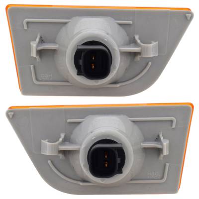 Rareelectrical - New Pair Of Front Side Marker Lights Compatible With Ford Maverick Lariat Xl Crew Cab Pickup 2022 - Image 1