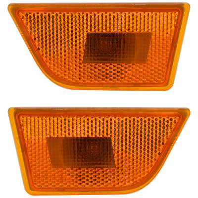 Rareelectrical - New Pair Of Front Side Marker Lights Compatible With Ford Maverick Lariat Xl Crew Cab Pickup 2022 - Image 2