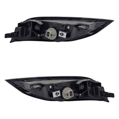 Rareelectrical - New Pair Of Daytime Running Lights Compatible With Lexus Gx460 2014 2015 2016 2017 2018 2019 By Part - Image 1