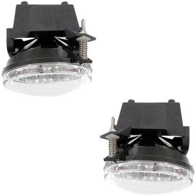 Rareelectrical - New Pair Of Daytime Running Lights Compatible With Dodge Dakota Durango 2001 2002 2003 2004 By Part - Image 3