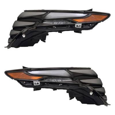 Rareelectrical - New Pair Of Daytime Running Lights Compatible With Hyundai Tucson 1.6L 2.5L 2022 2023 2024 By Part - Image 5