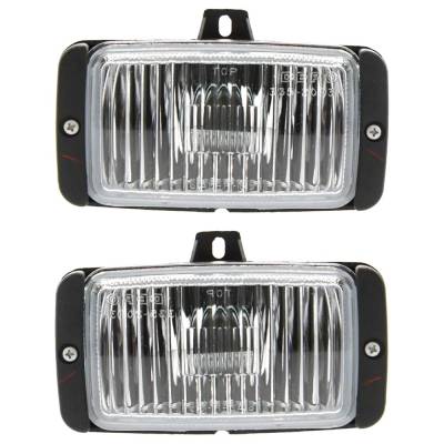 Rareelectrical - New Pair Of Daytime Running Lights Compatible With Chevrolet Gmc Pontiac Oldsmobile Buick 1982-1997 - Image 1