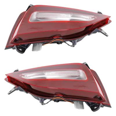 Rareelectrical - New Pair Of Daytime Running Lights Compatible With Hyundai Santa Fe 2.0L 2.4L 2019 2020 By Part - Image 3