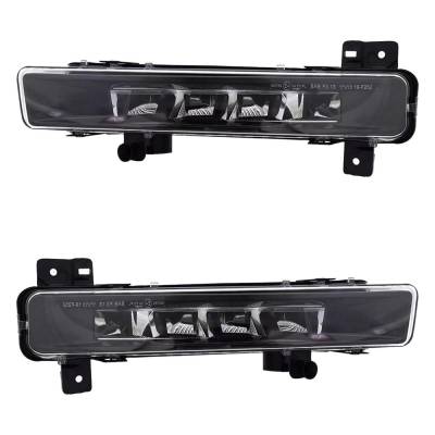 Rareelectrical - New Pair Of Daytime Running Lights Compatible With Bmw 530E Xdrive 530E 530I Xdrive 530I 540I Xdrive - Image 1
